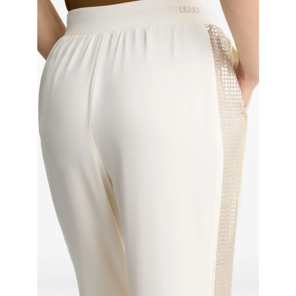 Liu Jo Witte en grijze broek White Dames