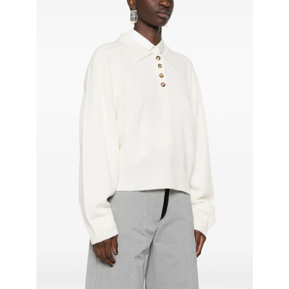Loulou Studio Stijlvolle Sweater Collectie White Dames