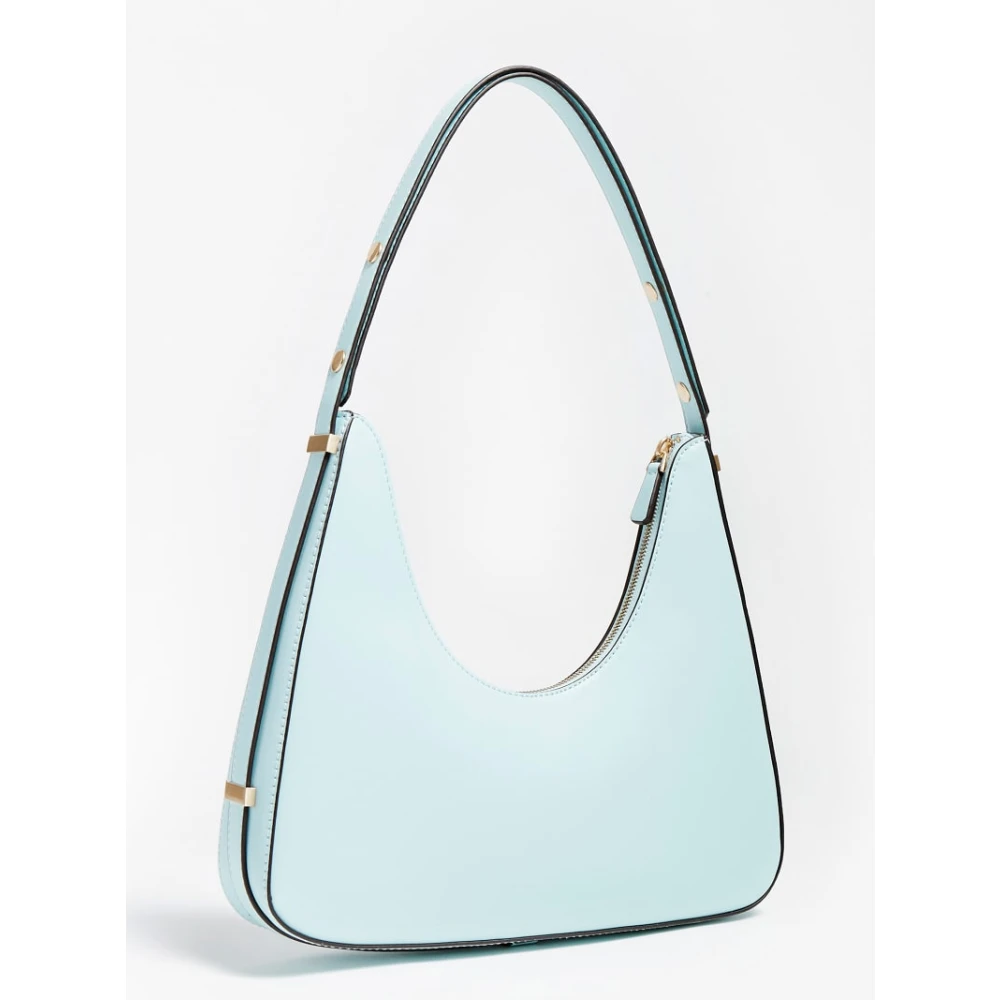 Guess Handtas Hobo hensely lichtblauw Blue Dames