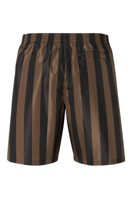 bruine-zee-kleding-met-elastische-taille