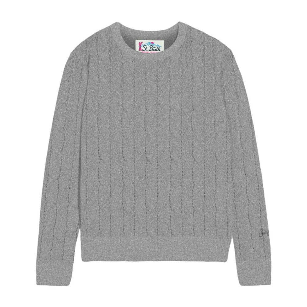 MC2 Saint Barth Stijlvolle Sweaters Collectie Gray Dames