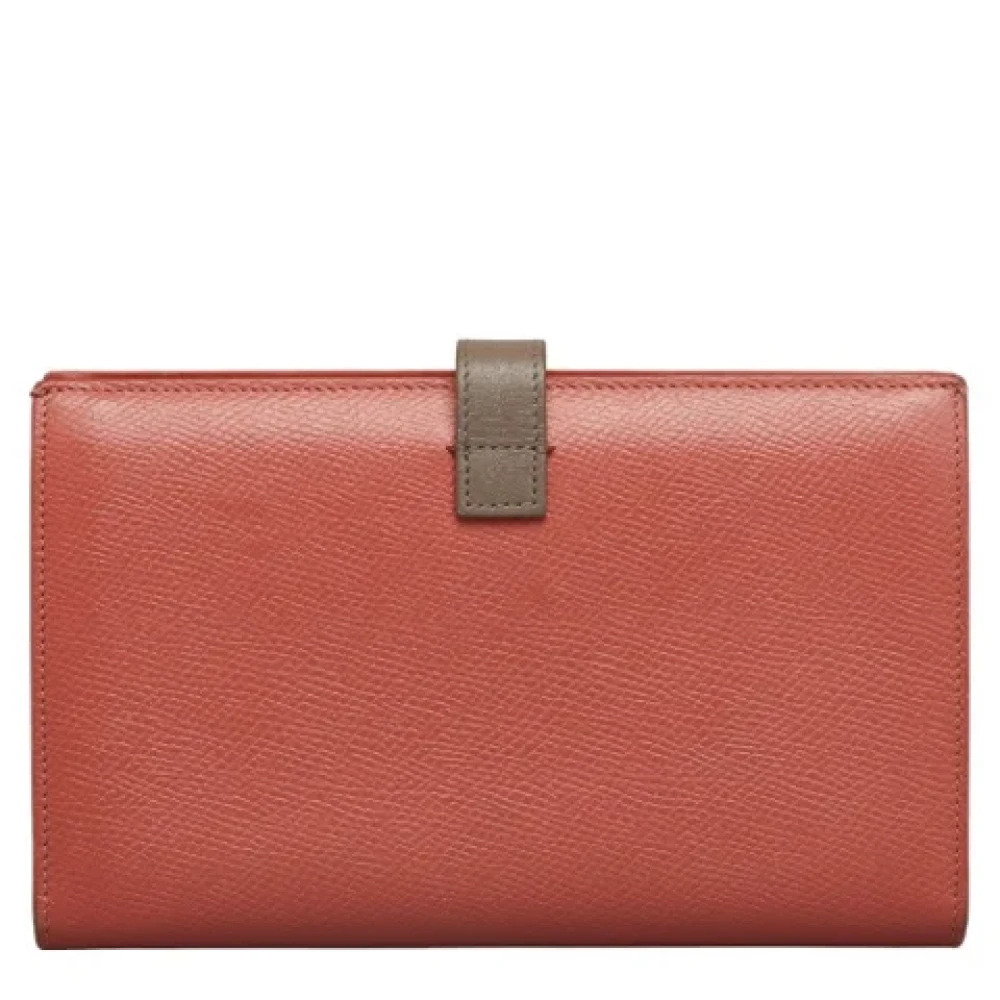 Celine Vintage Pre-owned Leather wallets Pink Dames
