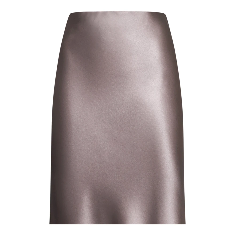 Blanca Vita Beige Rok Elegante Stijl Beige Dames