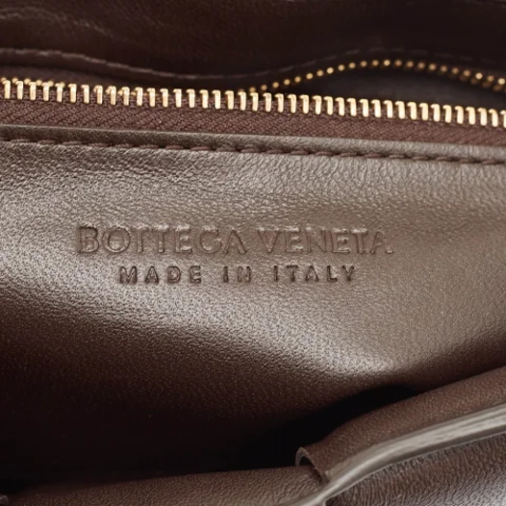 Bottega Veneta Vintage Pre-owned Leather shoulder-bags Brown Dames