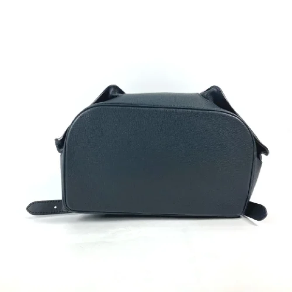 Louis Vuitton Vintage Pre-owned Leather shoulder-bags Blue Heren