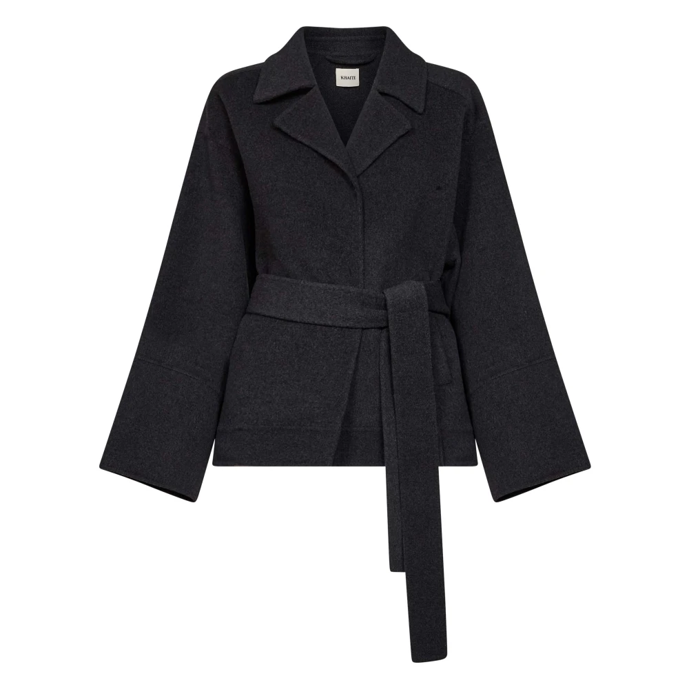 Khaite Donna Nero Giacche, S, New,
