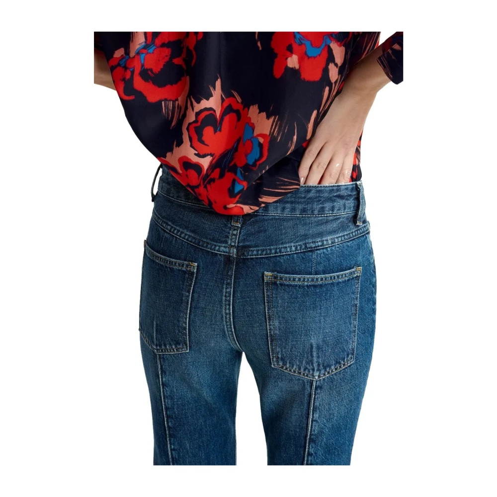 Essentiel Antwerp Blauwe Flare Jeans met Hoge Taille Blue Dames