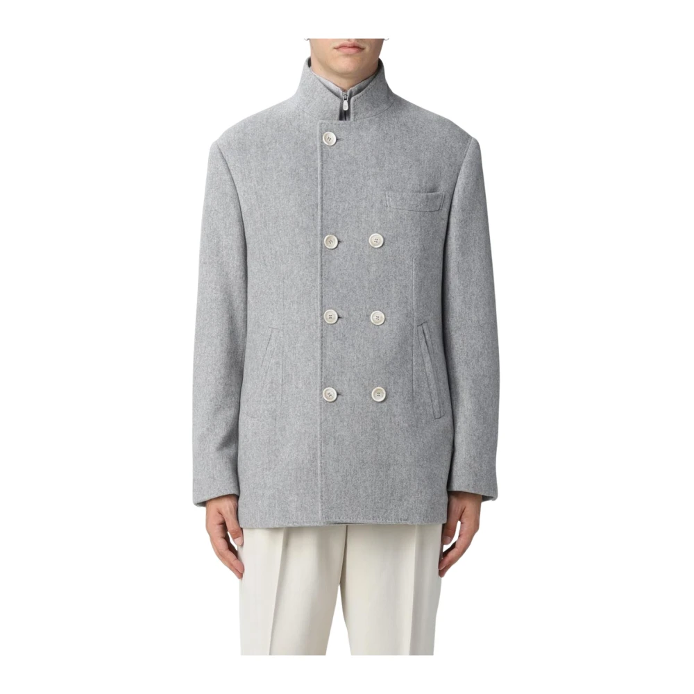 Coats > Double-Breasted Coats - - Brunello Cucinelli - Modalova