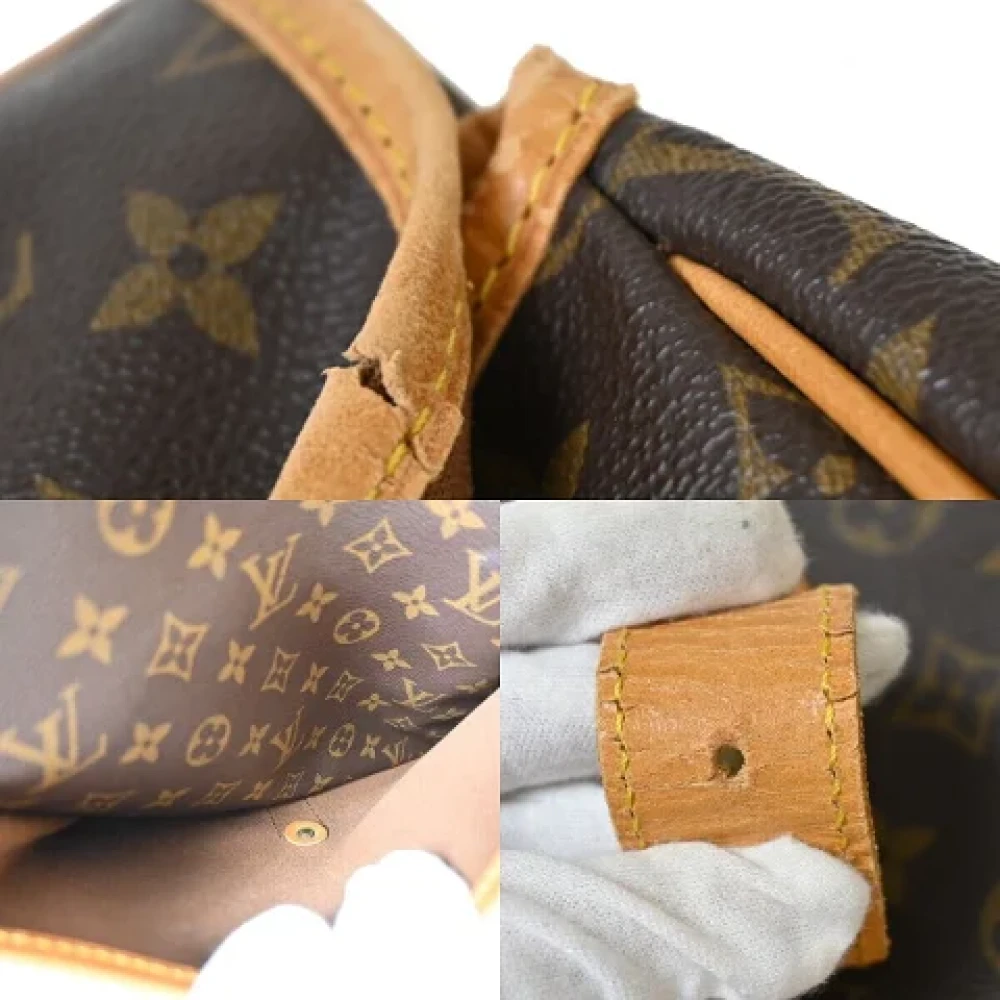 Louis Vuitton Vintage Pre-owned Canvas handbags Brown Unisex