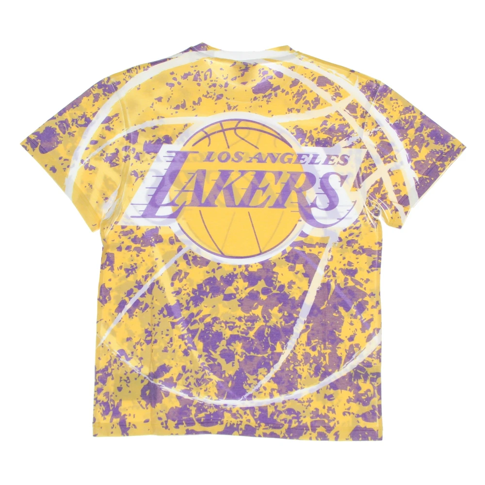 Mitchell & Ness NBA Jumbotron Tee Los Angeles Lakers Multicolor Heren
