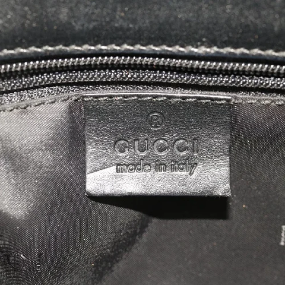 Gucci Vintage Pre-owned Fabric gucci-bags Black Dames