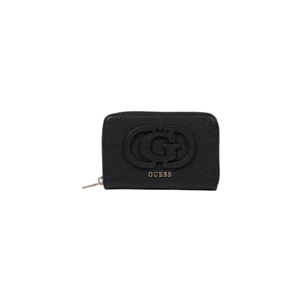 Guess Women's Black Zip-Around Wallet