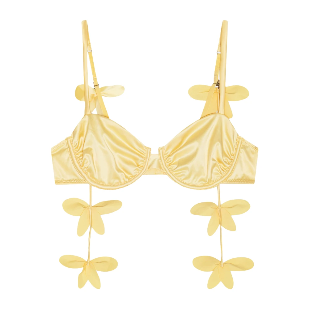 Rotate Birger Christensen Vrouw Geel Ondergoed Dames, 75D Eu, Underwire Bh