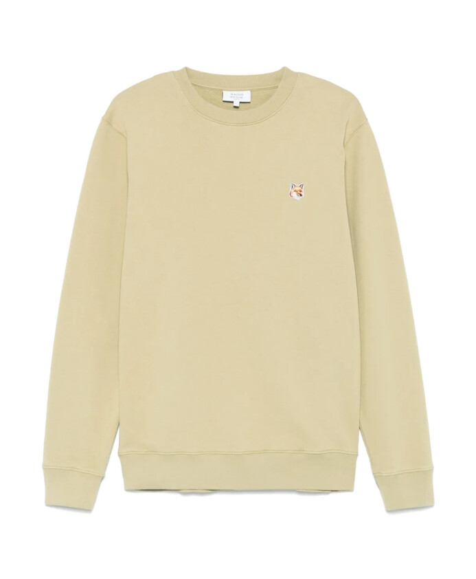 sweat-shirt-a-ecusson-tete-de-renard