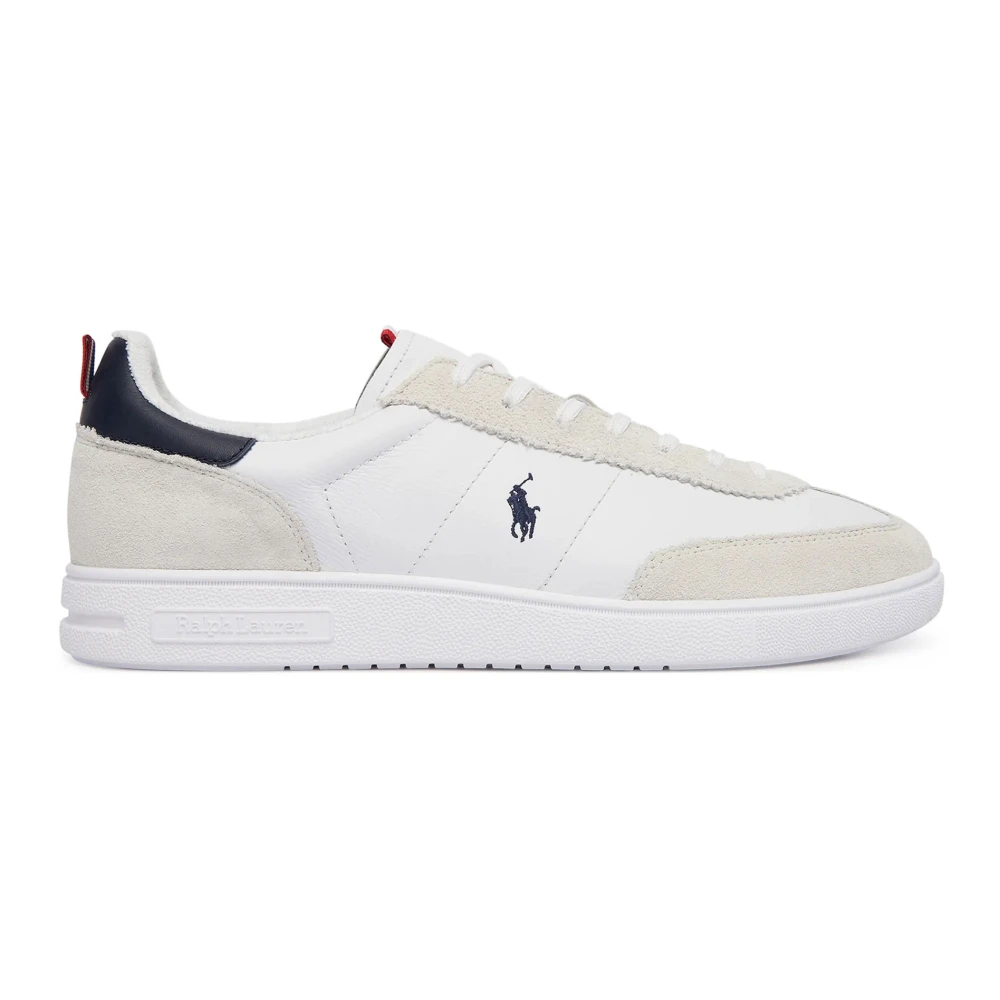 Ralph Lauren Uomo Bianco Scarpe, 41 Eu, New,