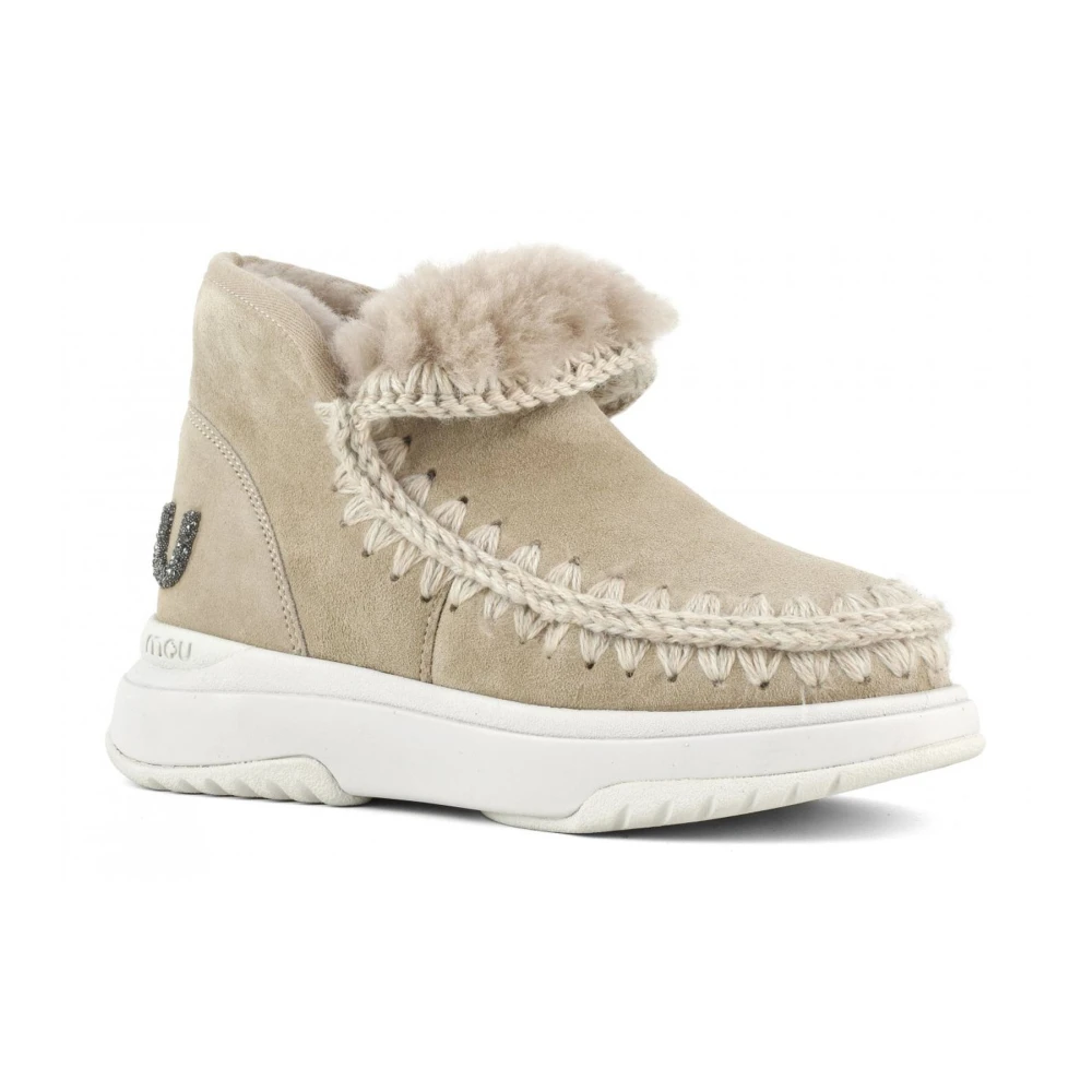 Mou Beige Eskimo Jogger Laarzen Beige Dames