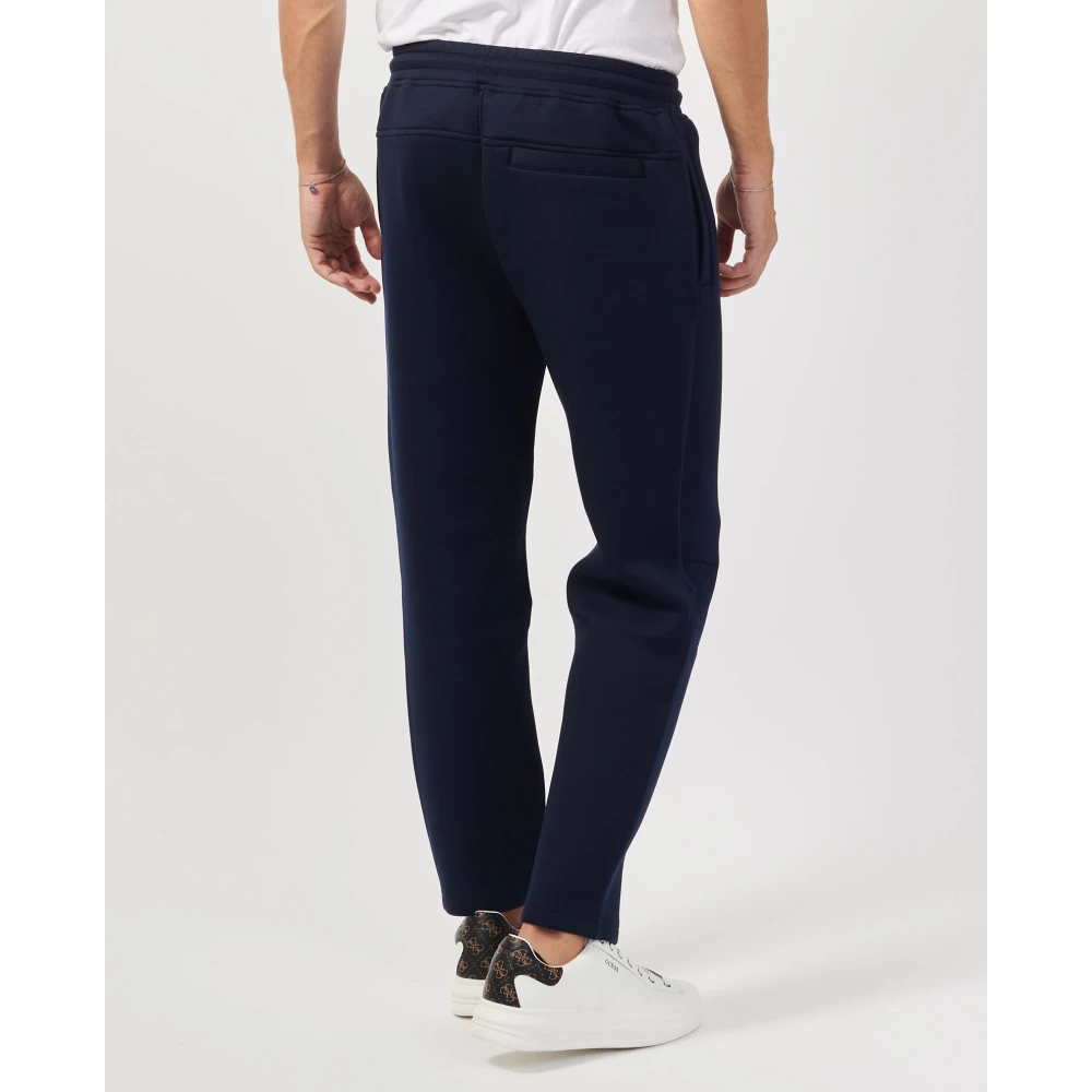 K-way Blauwe joggingbroek met elastische taille Blue Heren