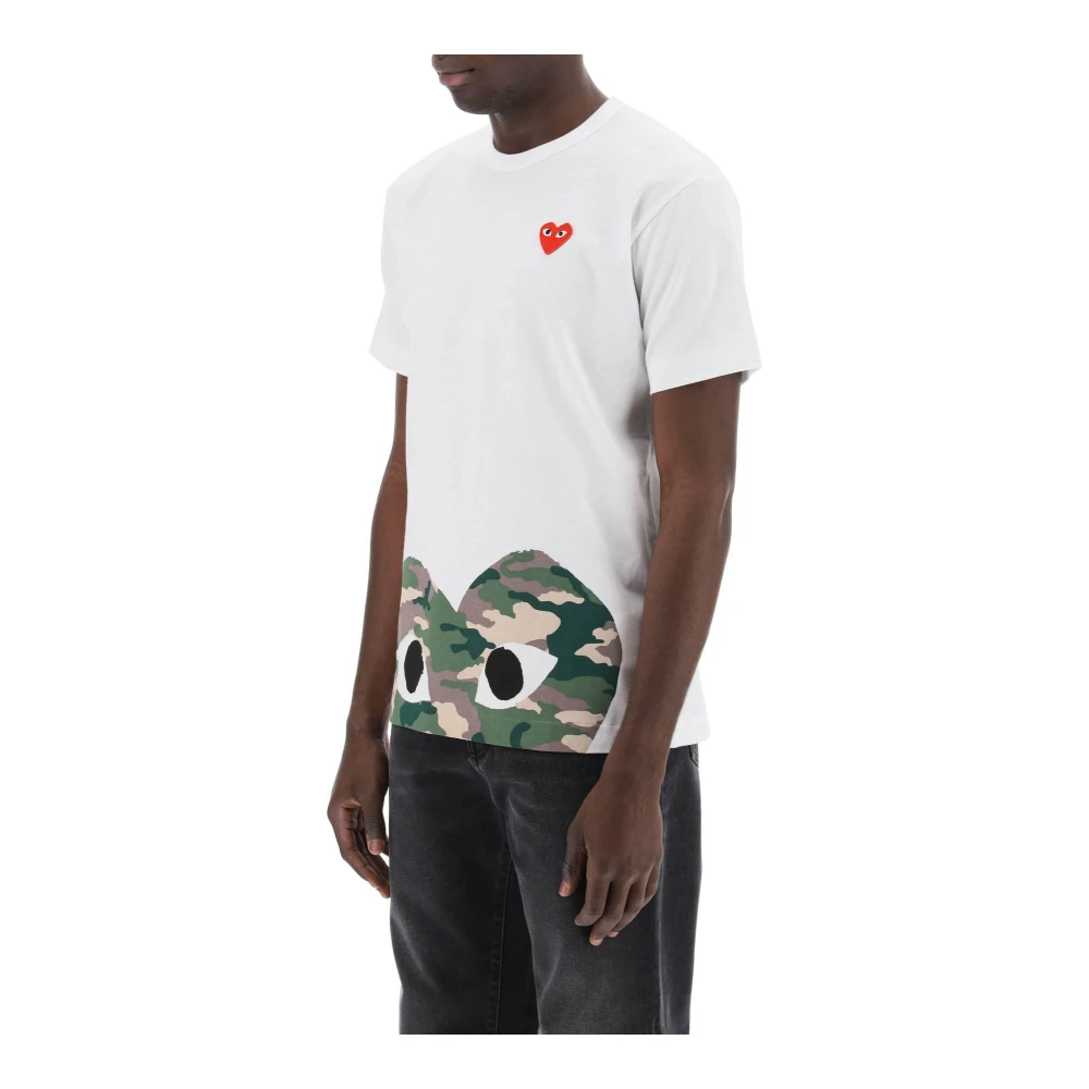 Comme des Garçons Play T-Shirts White Heren