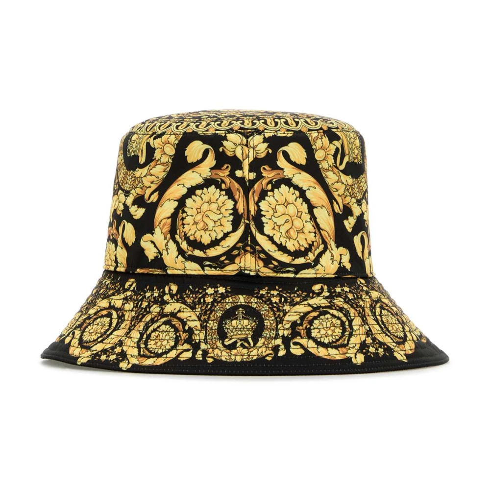 Versace Stijlvolle bedrukte emmerhoed Multicolor Heren