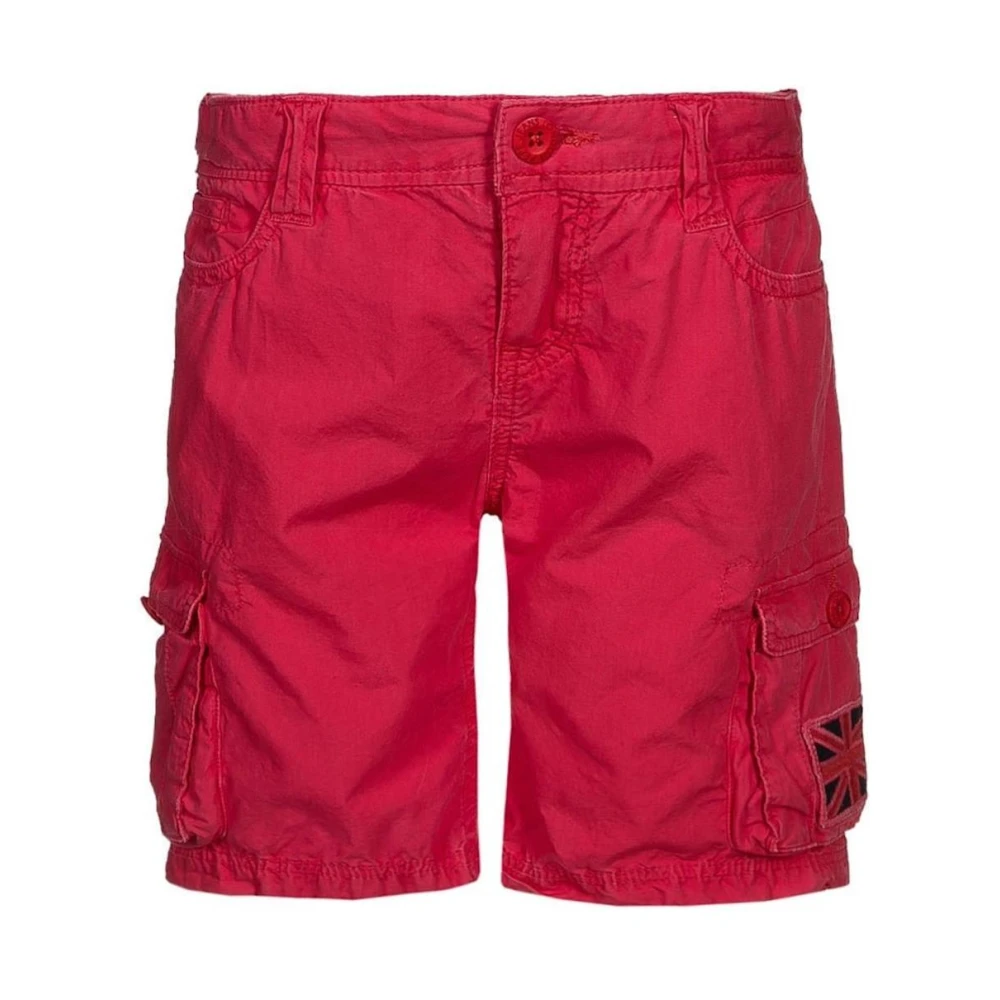 Pepe Jeans Långa shorts Red, Pojke