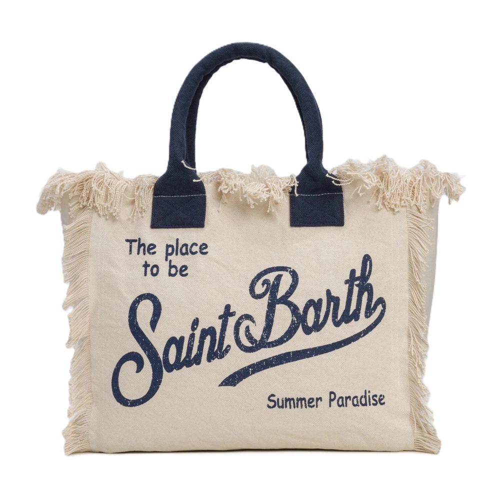 Mc2 Saint Barth Women's White Shopping Bags, One Size, Vanity Shoulder Bag