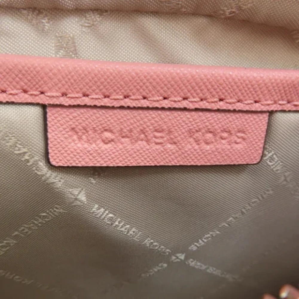 Michael Kors Pre-owned Leather shoulder-bags Pink Dames