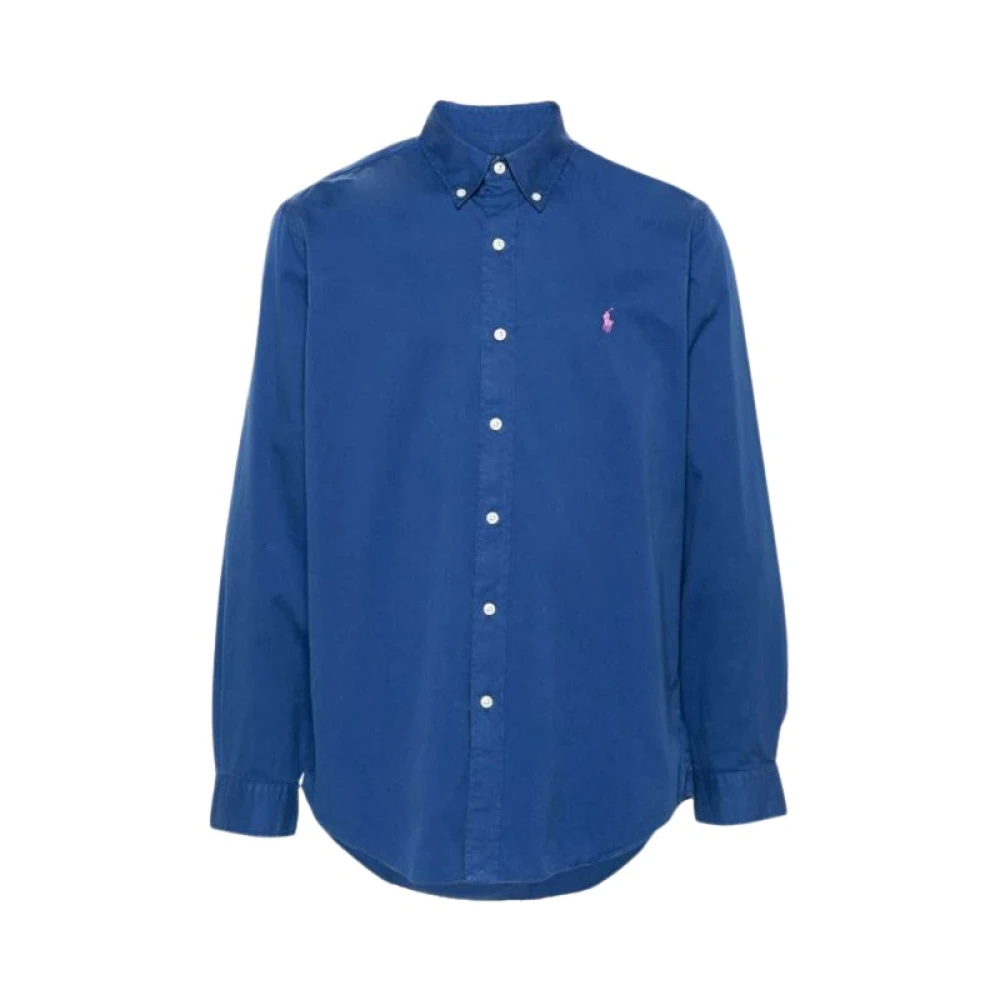 Ralph Lauren Uomo Blu - Camicie > Camicie Casual