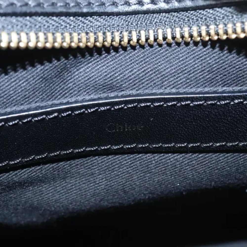 Chloé Pre-owned Leather handbags Black Dames