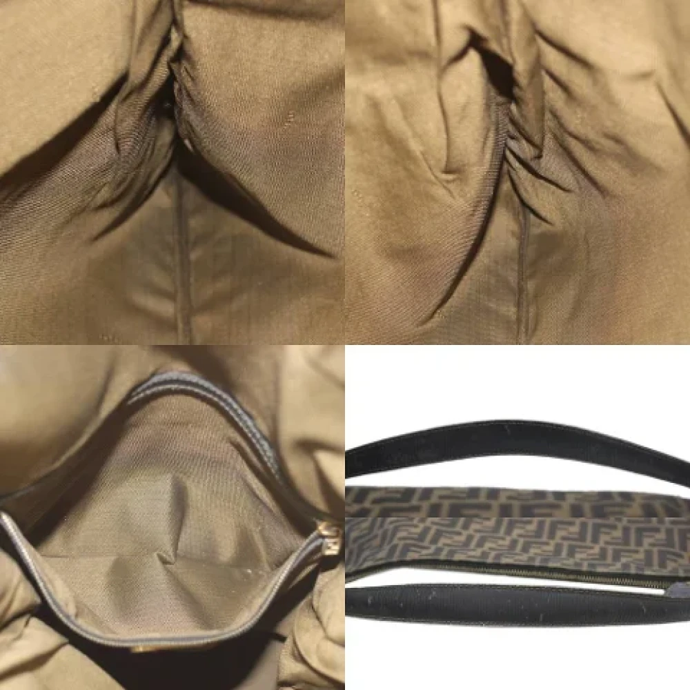 Fendi Vintage Pre-owned Fabric fendi-bags Brown Dames
