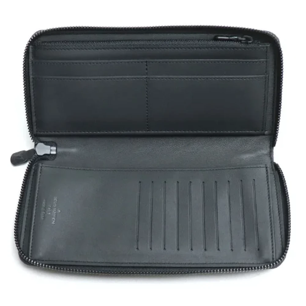 Louis Vuitton Vintage Pre-owned Leather wallets Black Dames