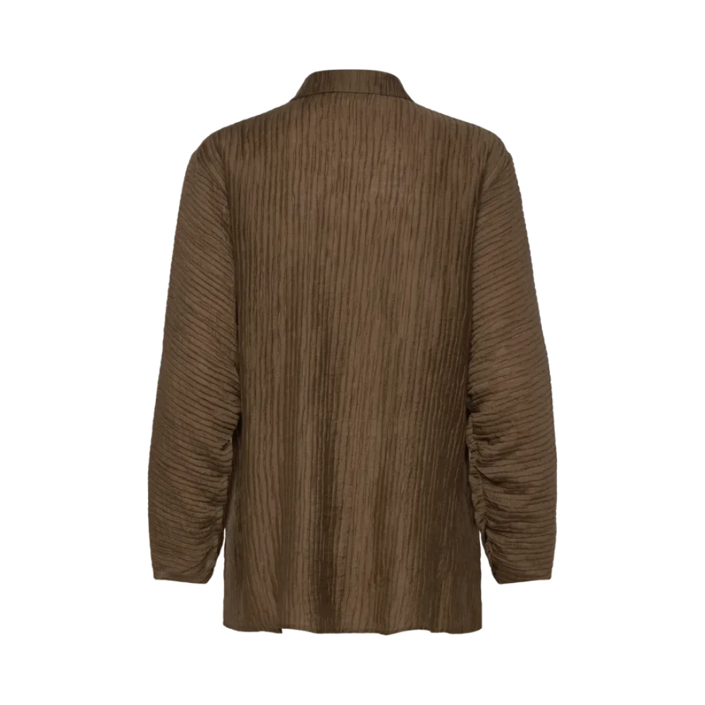 Norr Olijfgroene Shirt voor Vrouwen Brown Dames