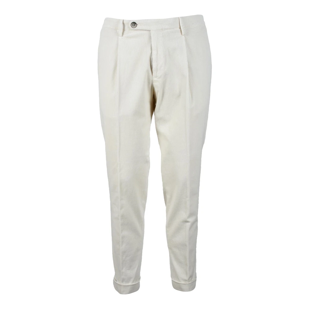 Michael Coal Katoen Modal Elastaan Broek White Heren