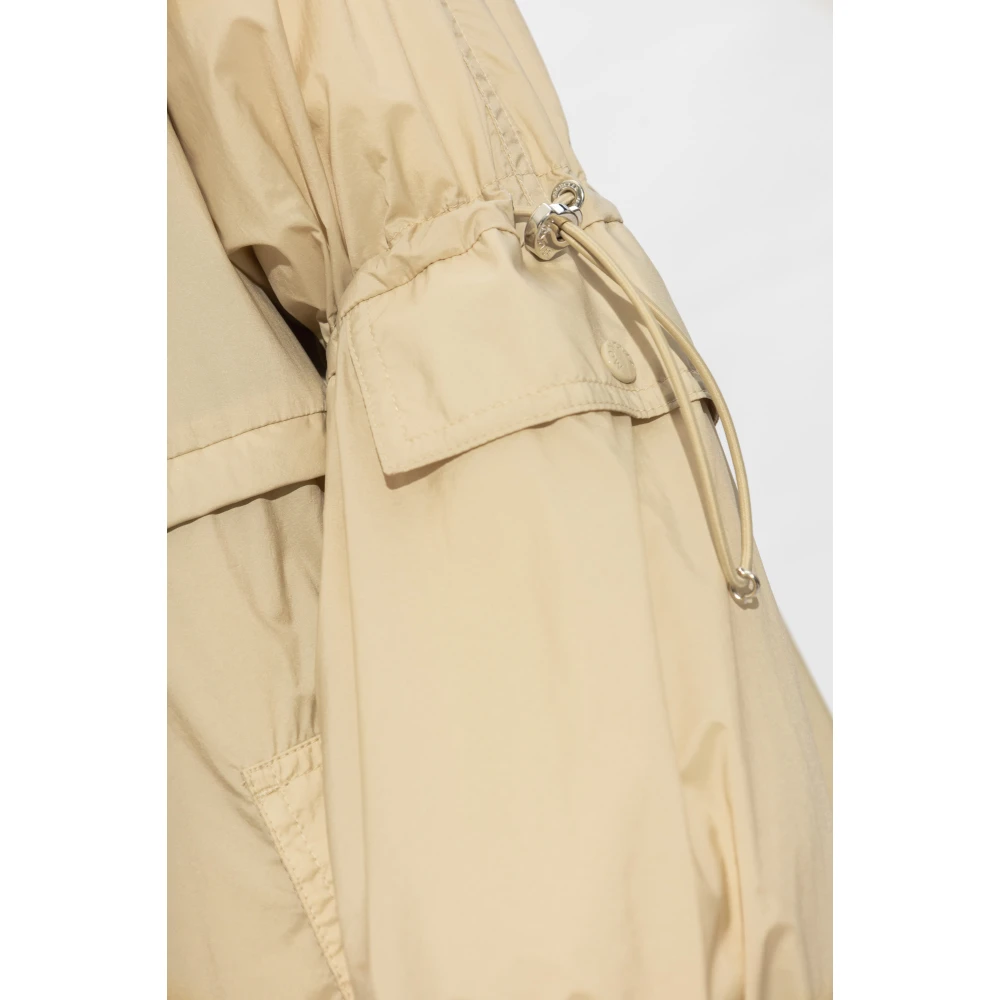 Moncler Lins jas Beige Dames