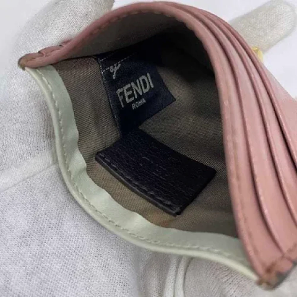 Fendi Vintage Pre-owned Leather wallets Pink Dames