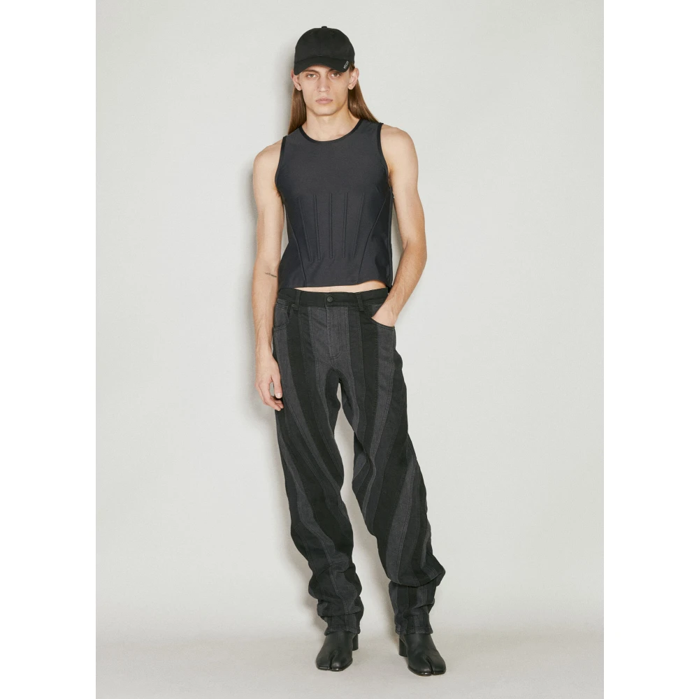 Mugler Tops Black Heren