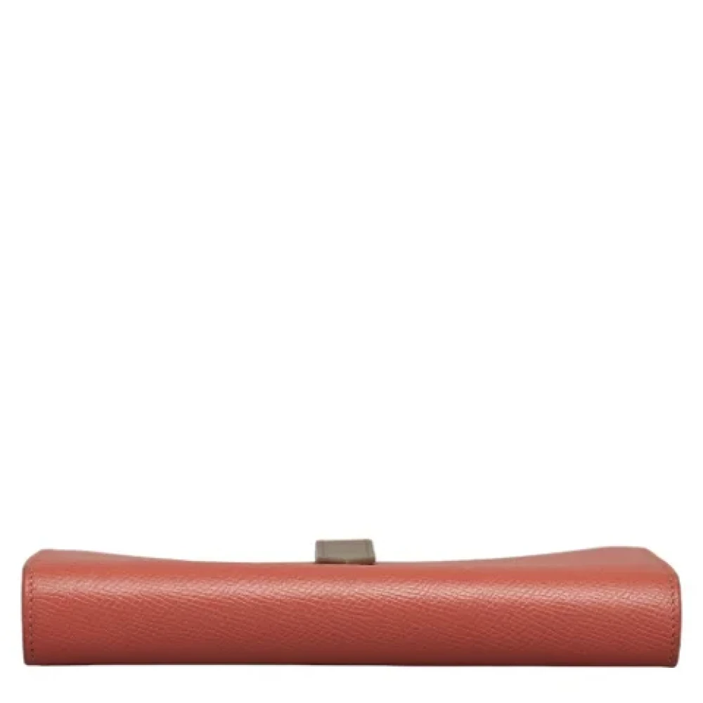 Celine Vintage Pre-owned Leather wallets Pink Dames