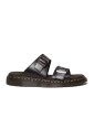 sandales-slides-josef-en-cuir-a-boucle