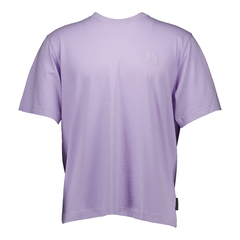 Moose Knuckles Henri Paarse T-shirt Purple Heren