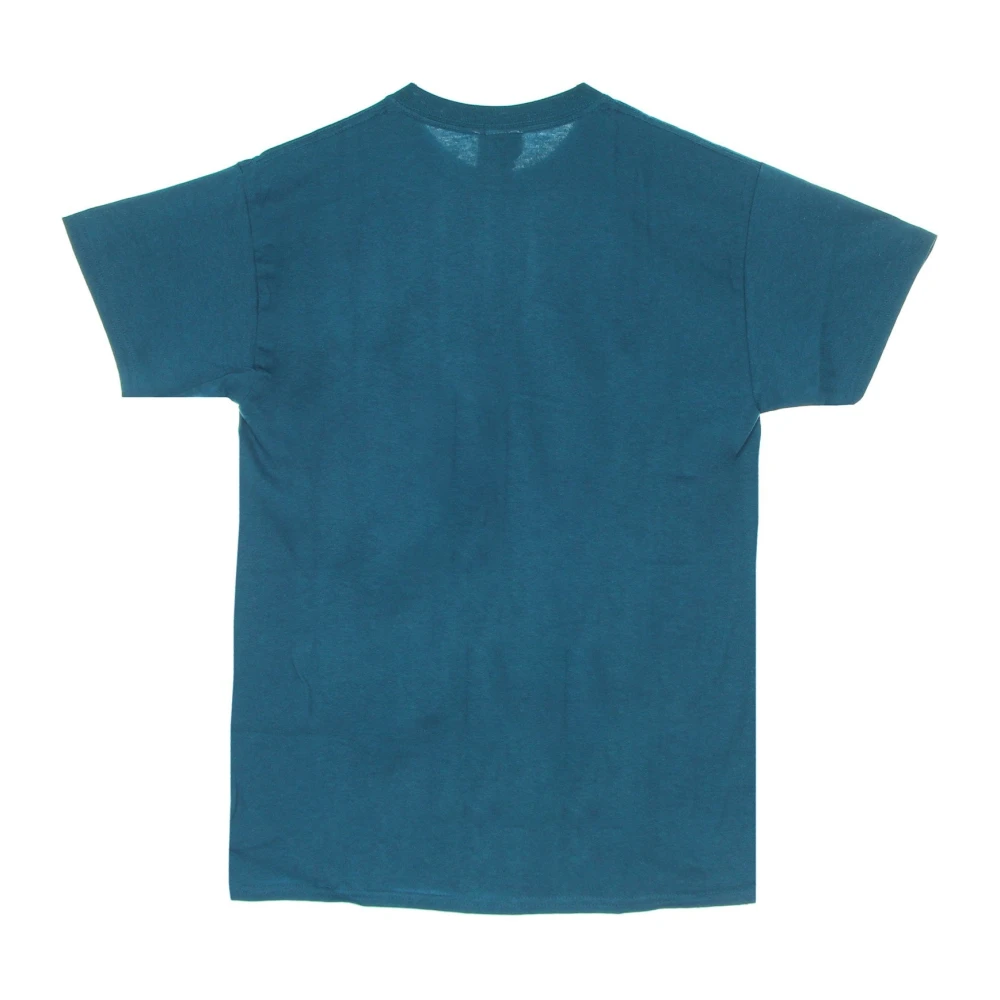 Thrasher Flame Tee Blauw Geel Korte Mouw T-shirt Blue Heren