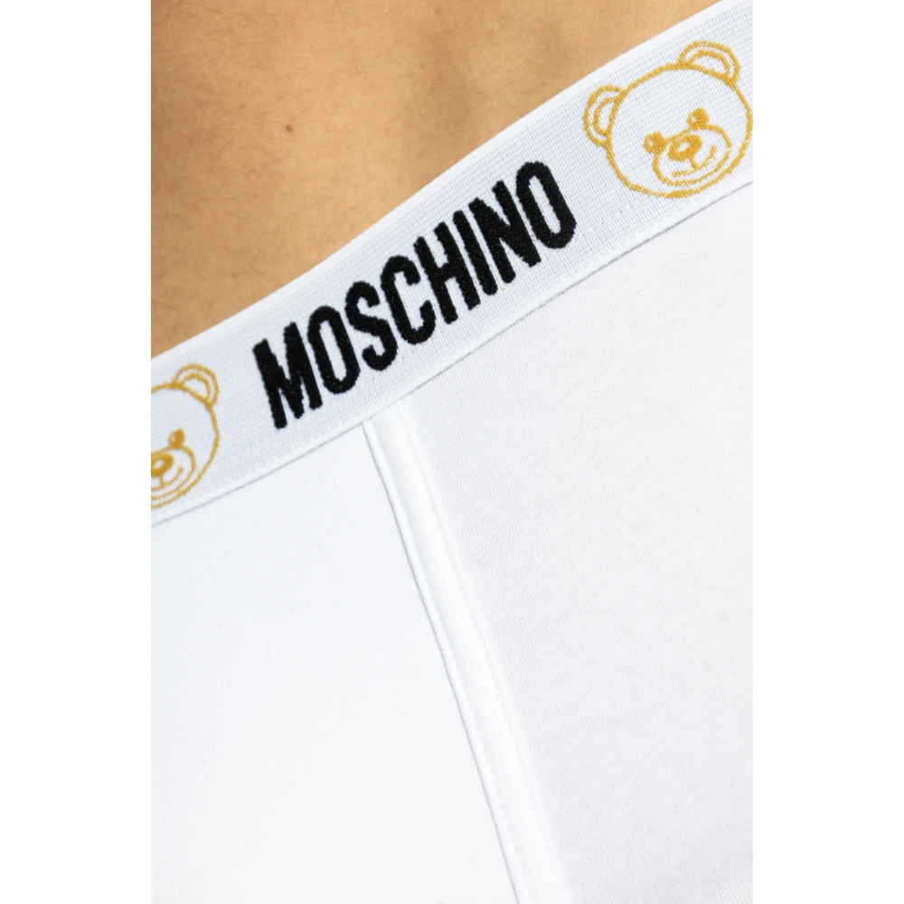 Moschino Twee-pack slips White Heren