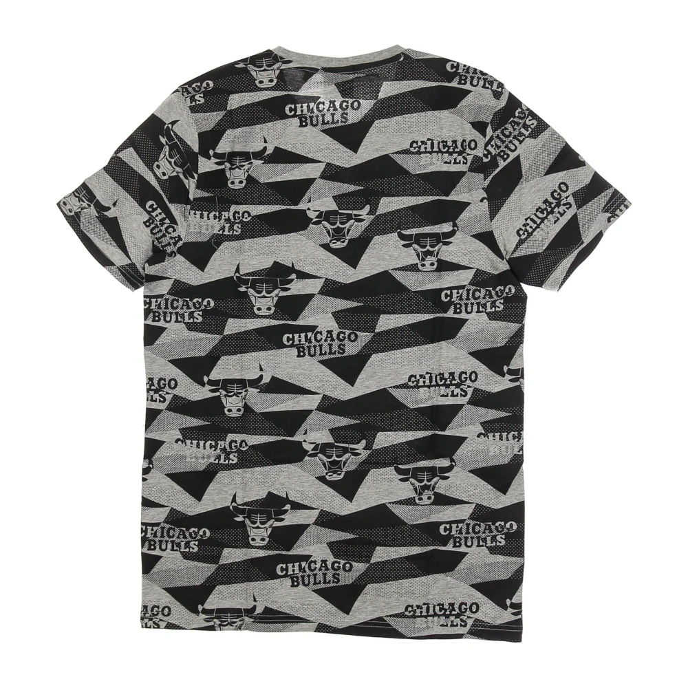 new era Chicago Bulls Geometrische Tee Multicolor Heren
