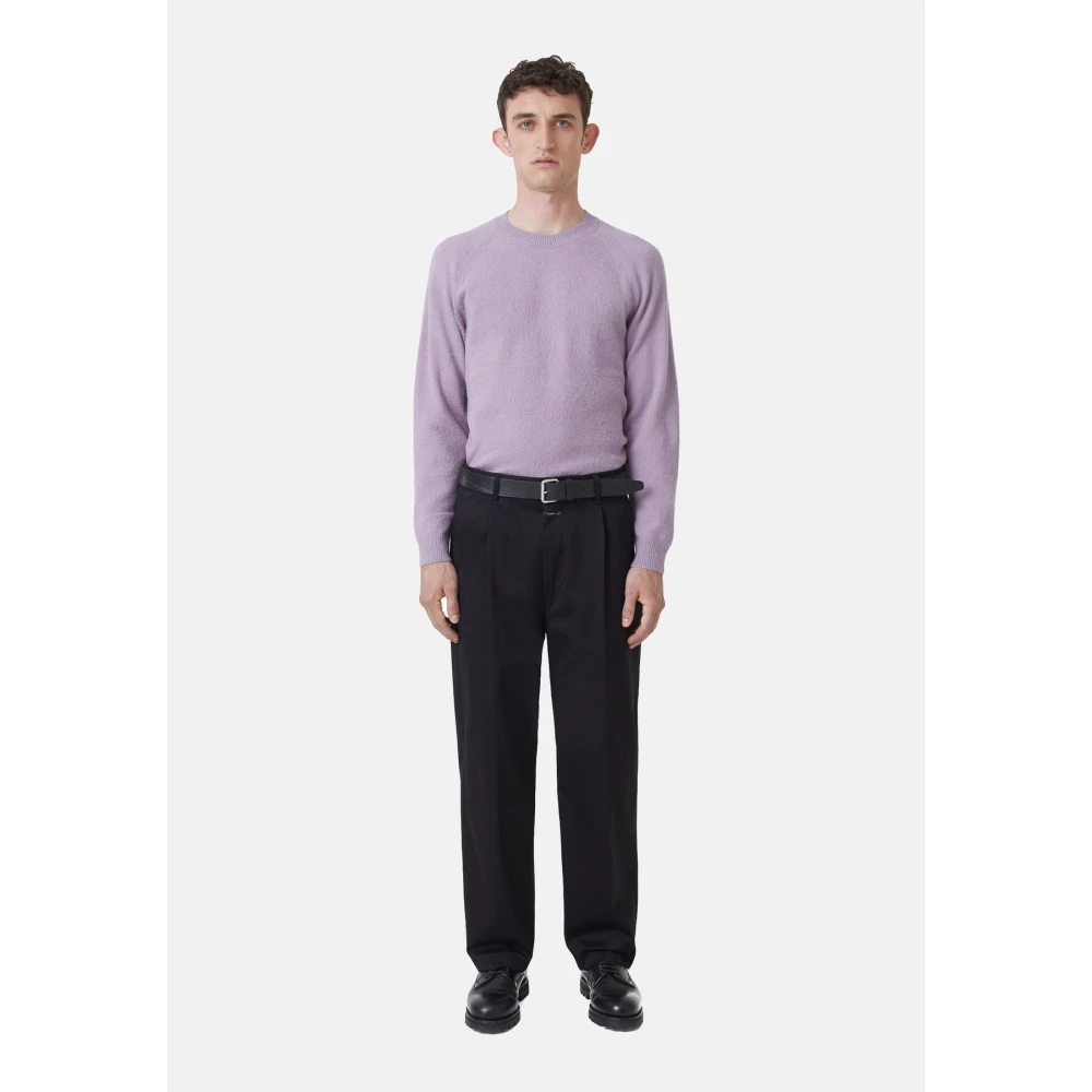 closed Regular Fit Raglan Sweater Purple Heren