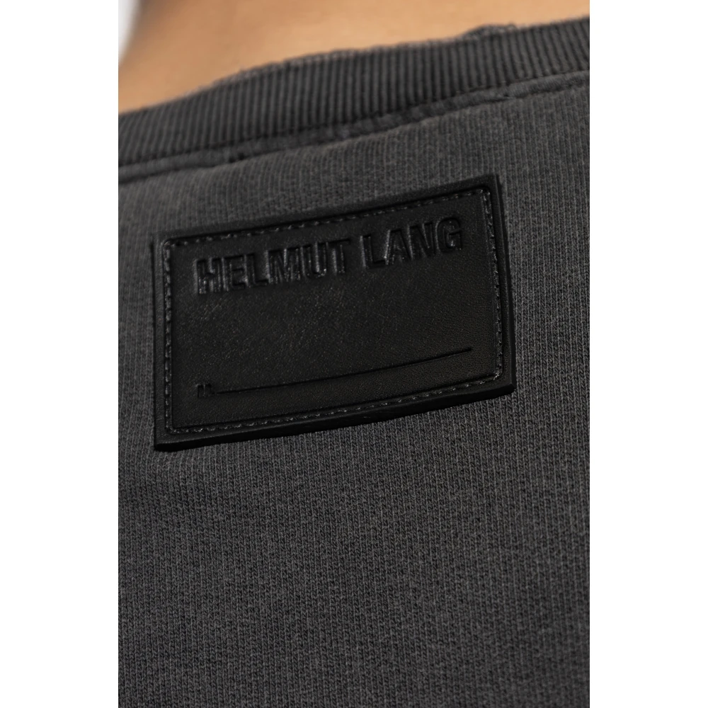 Helmut Lang T-shirt met vintage-effect Gray Heren