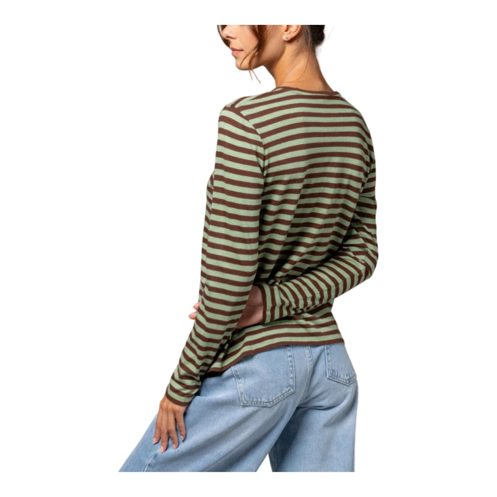 majestic filatures Stijlvolle Gebreide Trui M444 Fts918 968 Green Dames