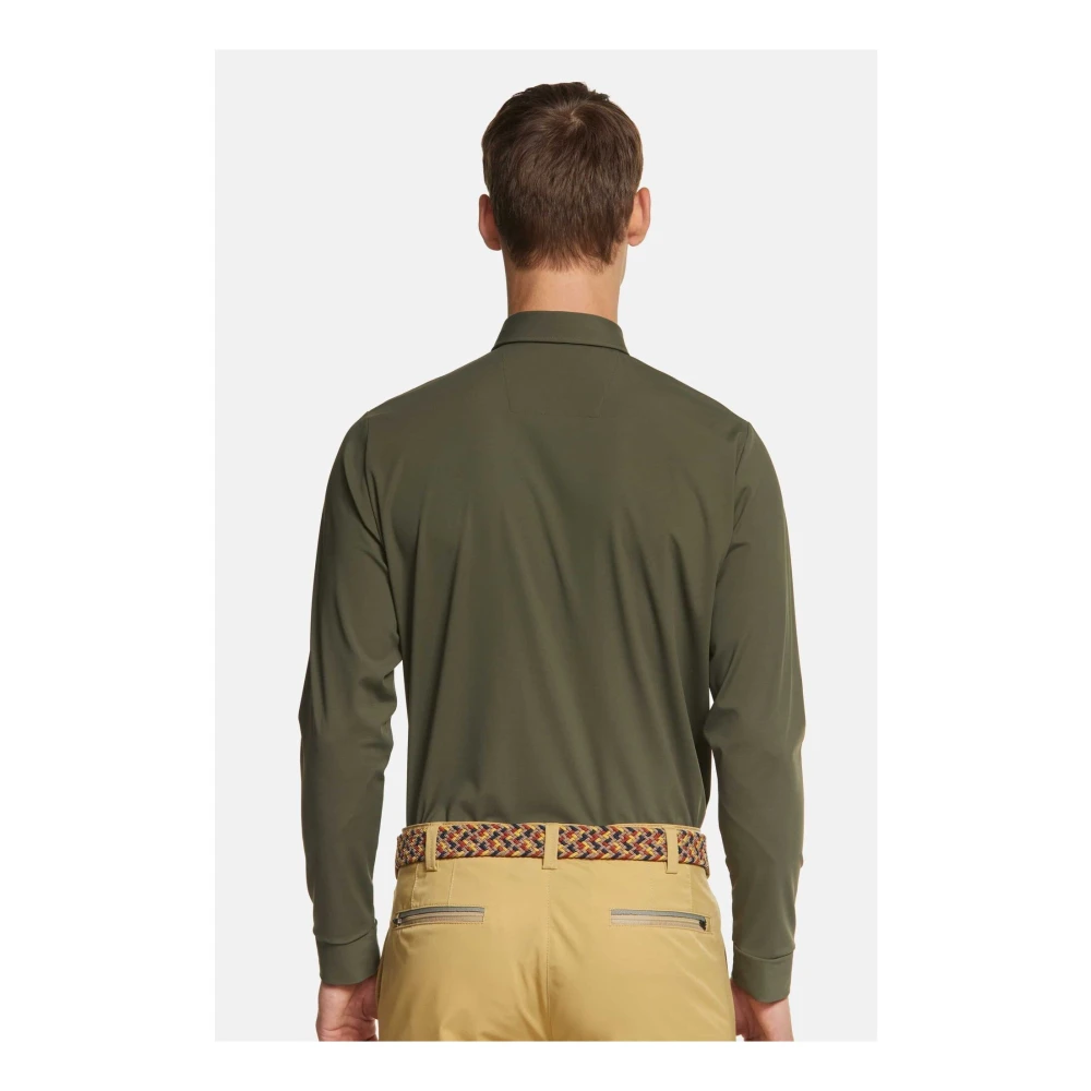 Meyer Bryson Polo Shirt Green Heren