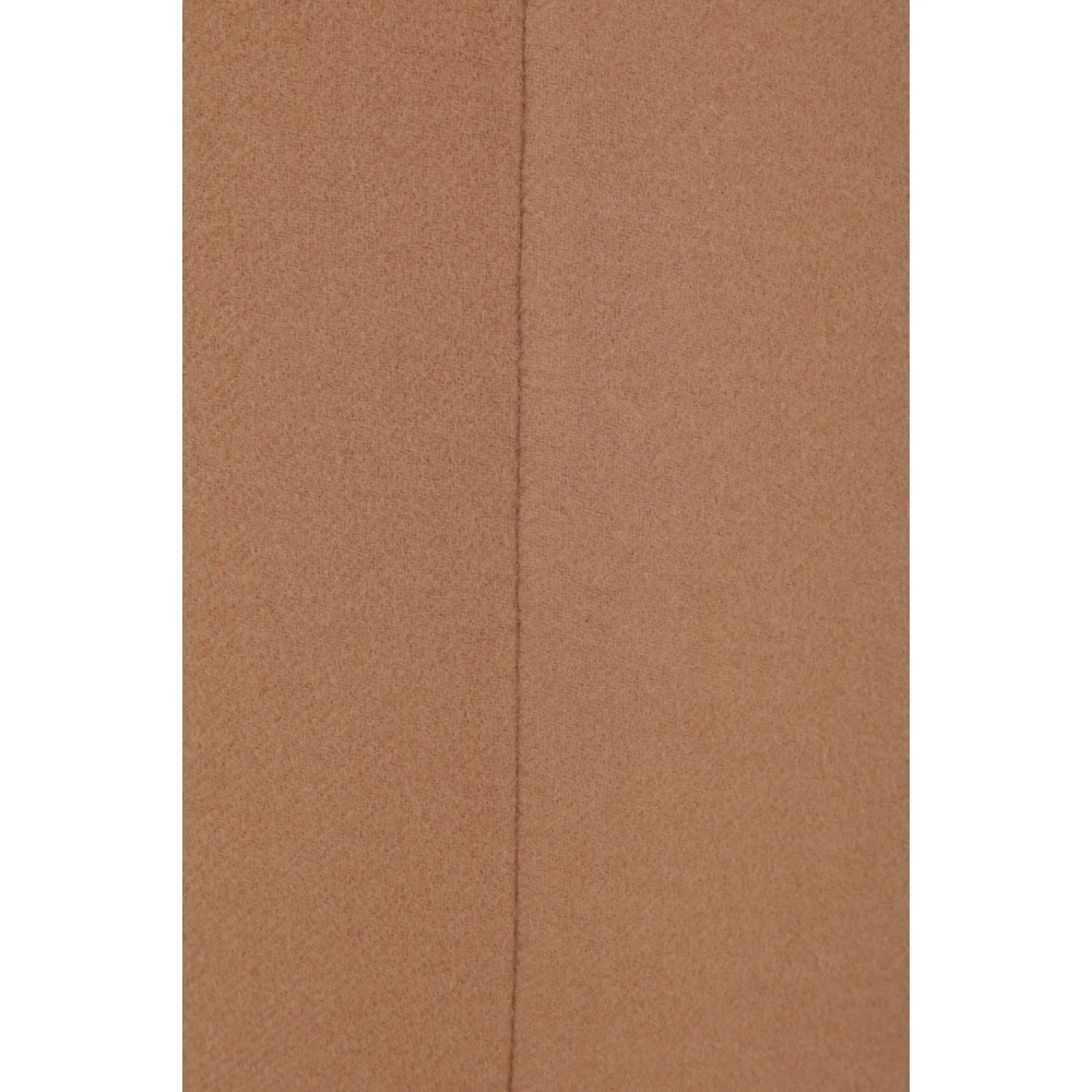 Max Mara Wollen en kasjmier jas Brown Dames