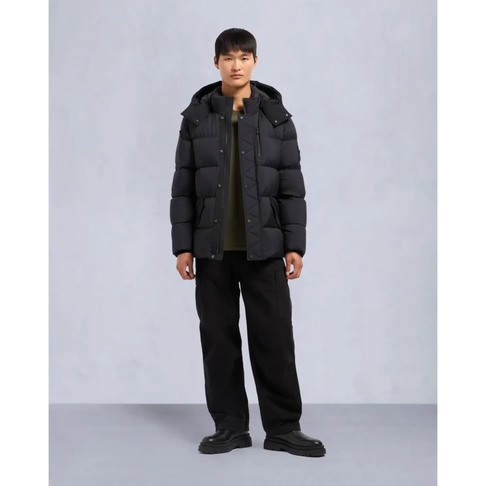 Moose Knuckles Everest Puffer Jacket Black Heren