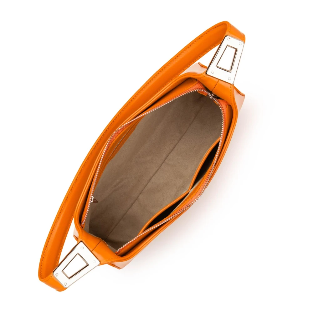 Lancaster Stijlvolle ritszak in oranje Orange Dames