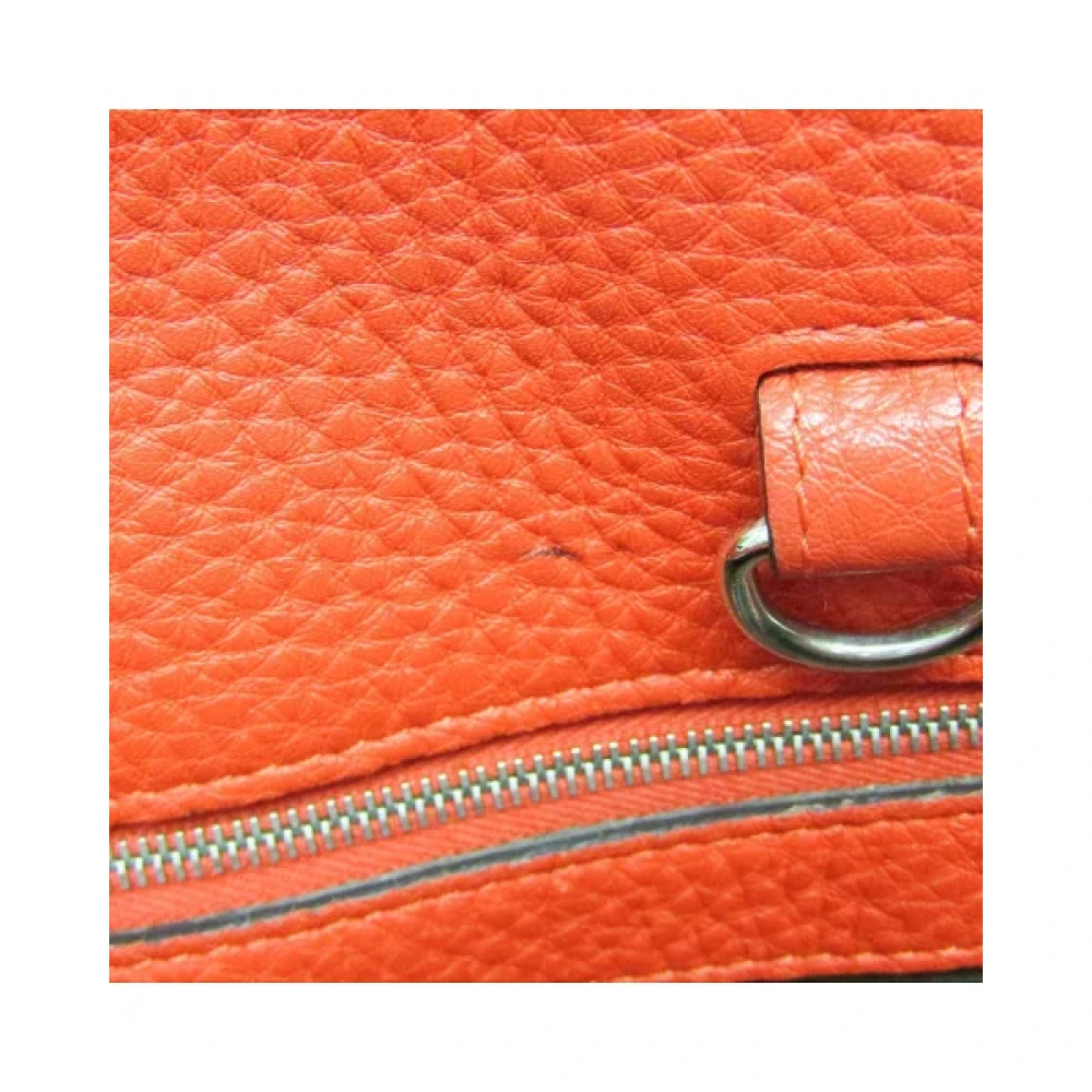Fendi Vintage Pre-owned Leather handbags Red Dames
