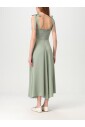 robe-midi-verte-avec-tieshoulder